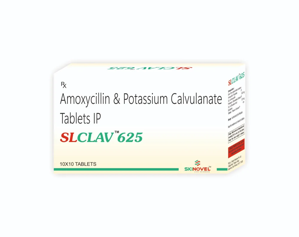 SLCLAV 625 — Amoxicillin & Potassium Clavulanate Tablets IP 625 mg