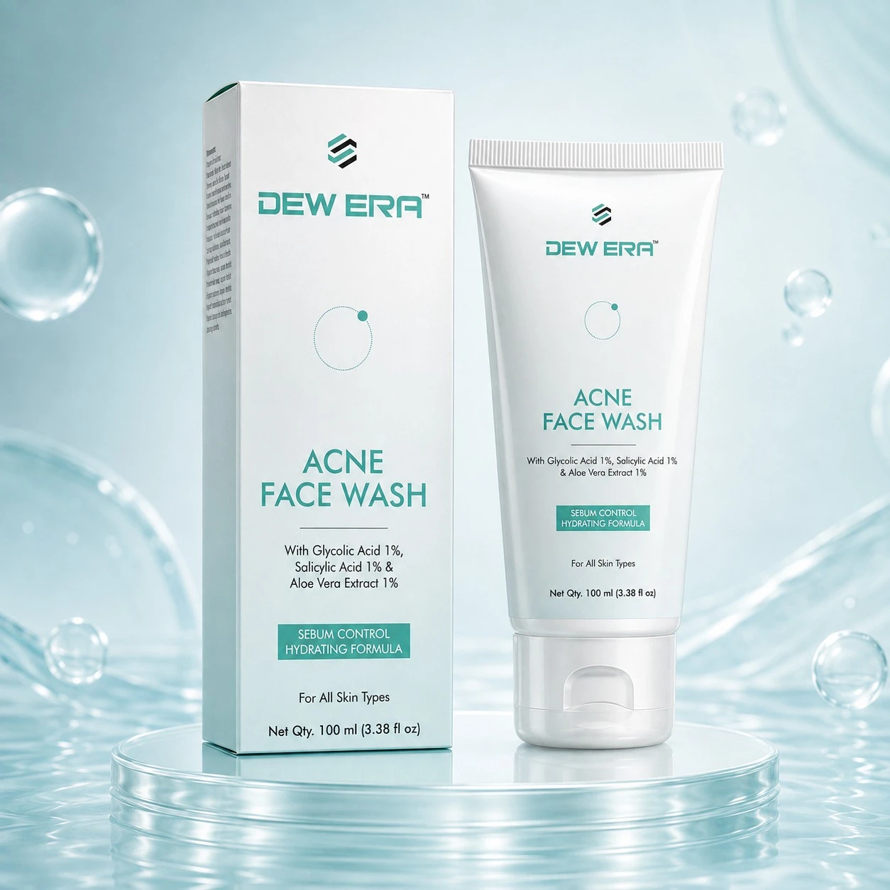 Dew Era Acne Face Wash — Acne Control Face Wash